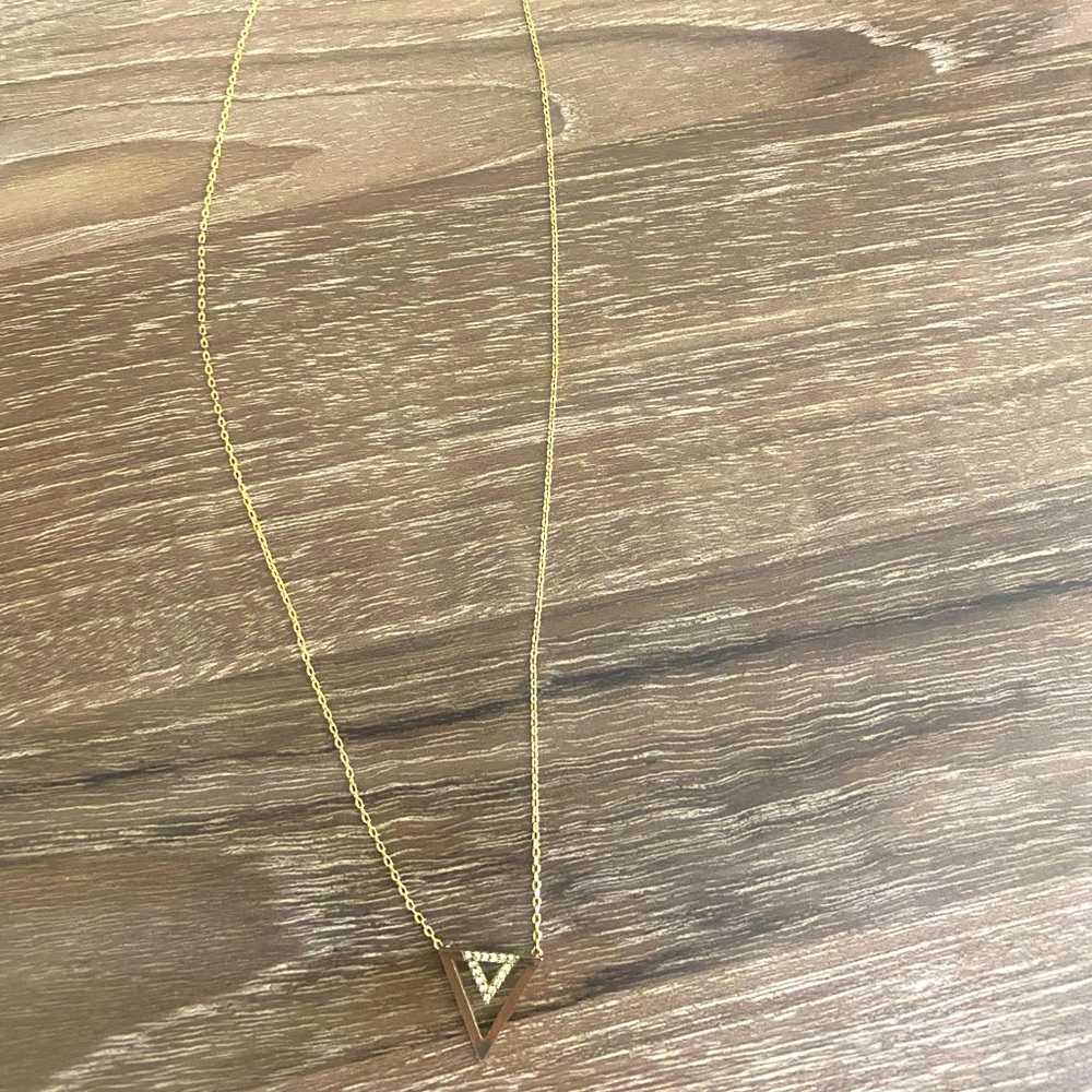 Gold necklace